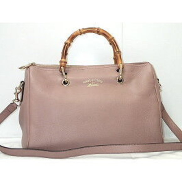 Gucci Bamboo Boston Bag - Picture 1 of 5
